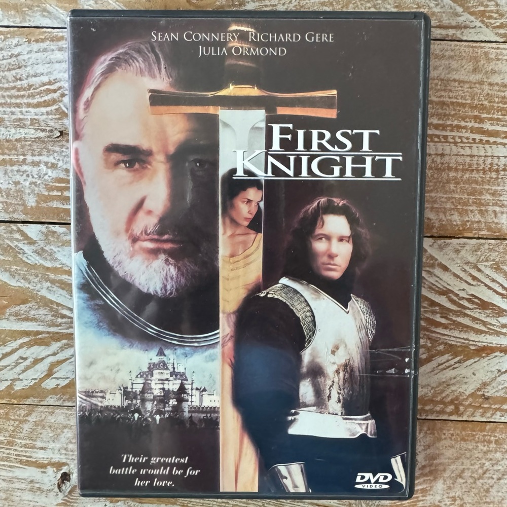 3/$15 u pick dvds📀or 1 for $9 ~First Knight
Medieval romance Connery & Gere
